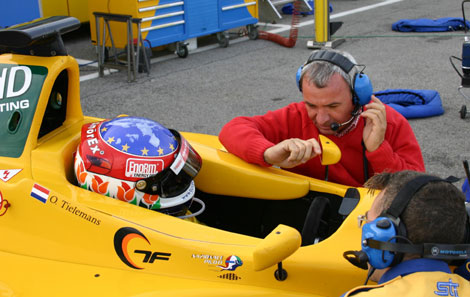 Olivier Tielemans test bij Draco Racing
