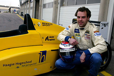 Ricardo van der Ende test MP Motorsport Formule Renault