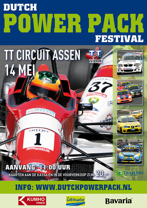 Tijdschema Dutch Power Pack Festival TT Circuit Assen