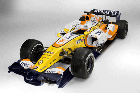 Renault presenteert nieuwe R28 en wil prestaties in 2008
