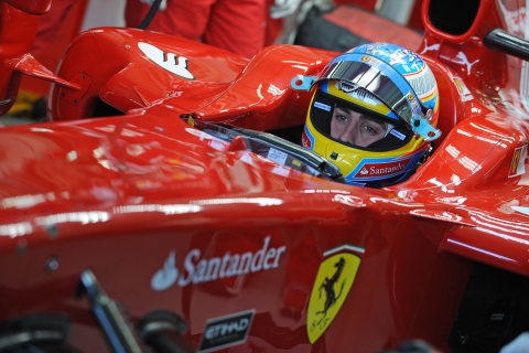 Alonso brengt Ferrari de zo gewenste pole op Monza