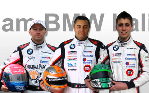 BMW Italia zet drie bolides in