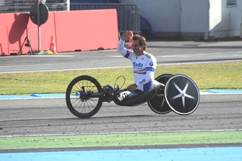 Paralympische organisatie kiest zege Zanardi op Brands Hatch als No 1 Sportmoment van 2012!