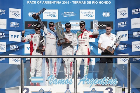150308 WTCC R2 podium