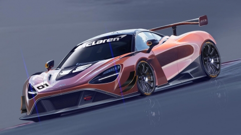 McLaren 720S GT3 concept sketch front final for release