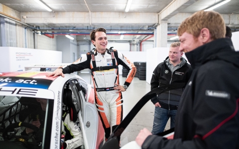 Max van Splunteren in internationale selectie voor Porsche Junior-status