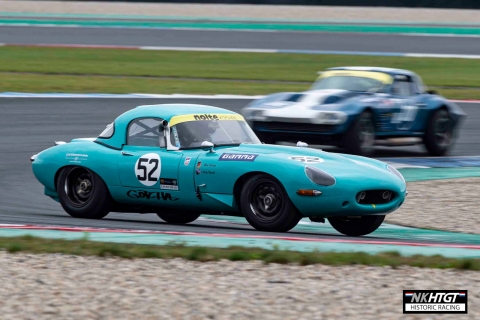 Andy Newall - Jaguar E-type - winner Race 2