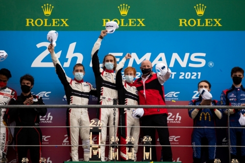 210823 Le Mans Recap WRT podium