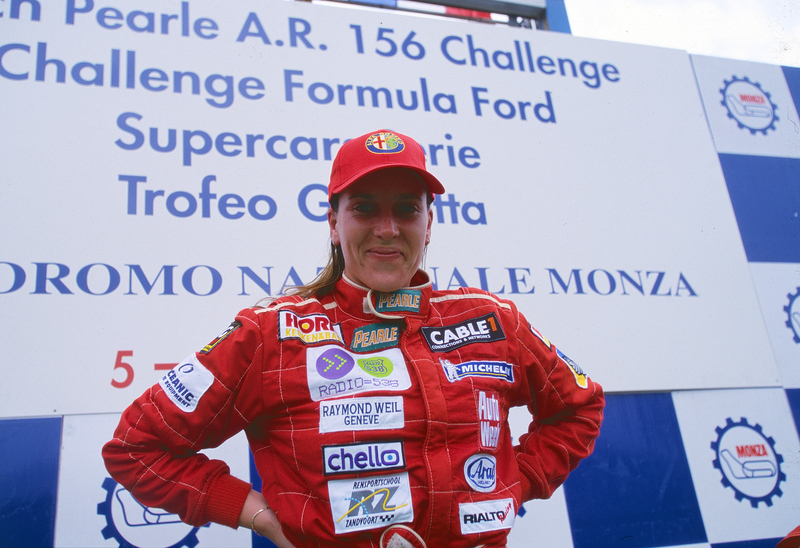 sandra podium