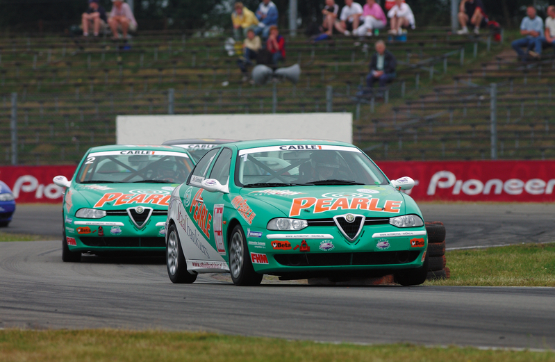 Alfa156 Zendvelt op kop