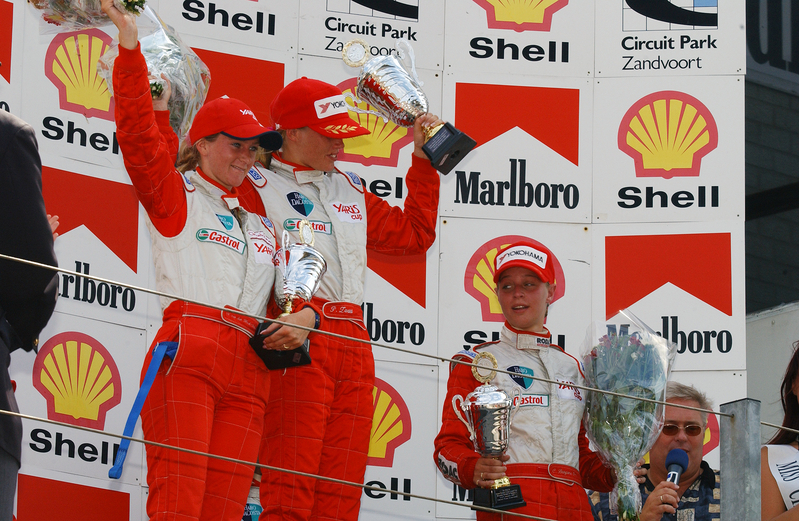 podium dames