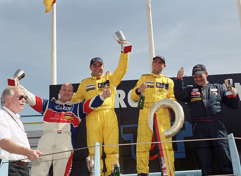 porsche podium
