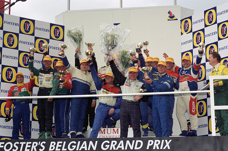 podium compleet