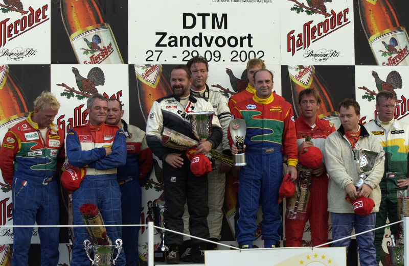podium zaterdag
