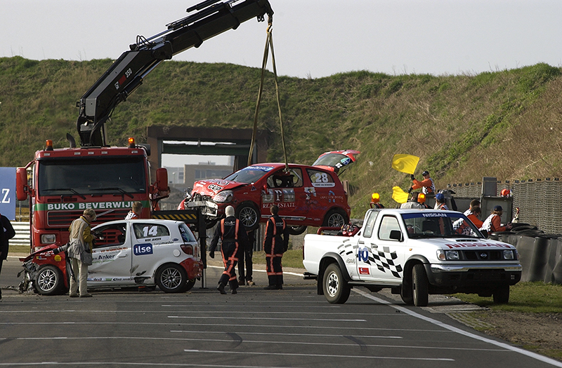 crash rechte stuk