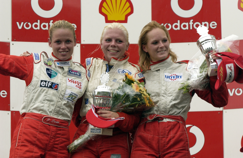 podium dames