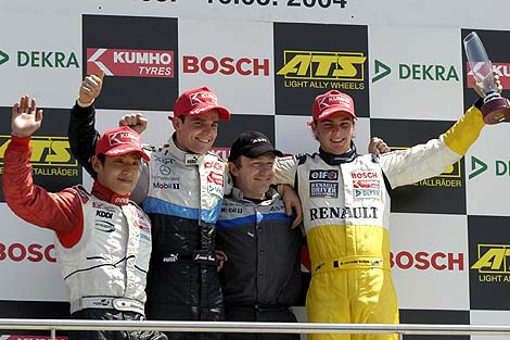Champagne voor Van der Garde