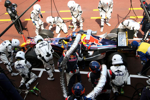  Red Bull stop 