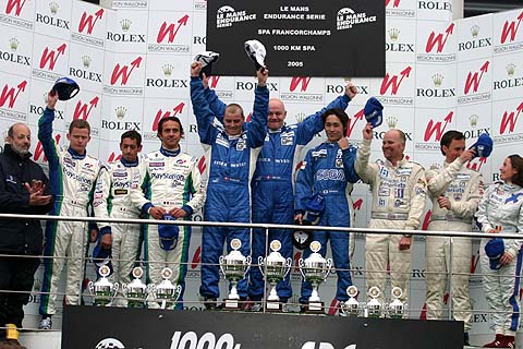  Podium 1000 Km Spa 2005 