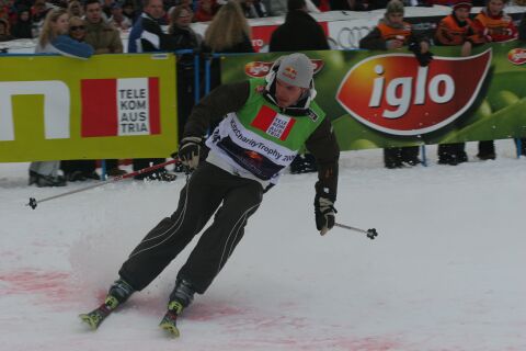  Robert Doornbos op skis 