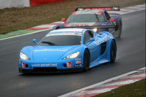  Ascari KZ1R Shakedown 