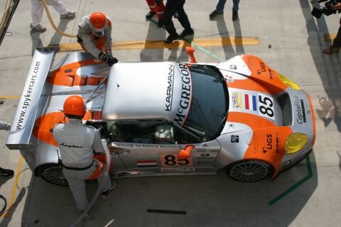  Spyker tankstop 