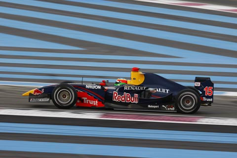Chandhok snel op Paul Ricard, Buurman in middenmoot, Tung langzaam