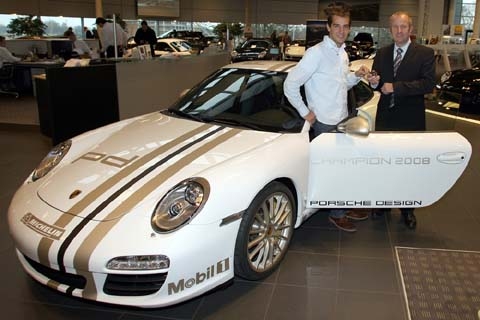 Porsche 911 voor Jeroen Bleekemolen