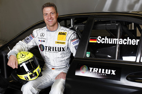 Ralf Schumacher komend seizoen in een 2009-Mercedes
