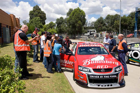 bundy_red_racing_visits_huntingwood_facility