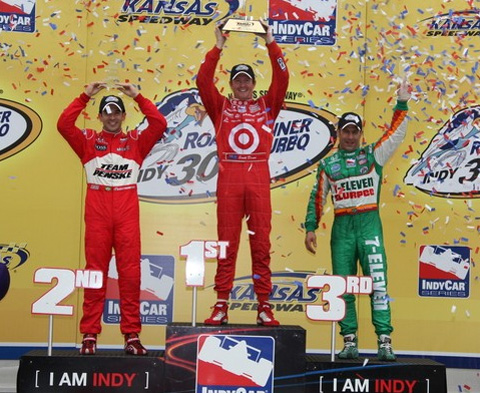 podium_kansas_irl_2009
