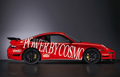 Ardi van der Hoek met Porsche 997 GT4 in Dutch GT4 Championship
