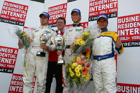 Auto GP:Sterk debuut Romain Grosjean met zege en tweede plaats