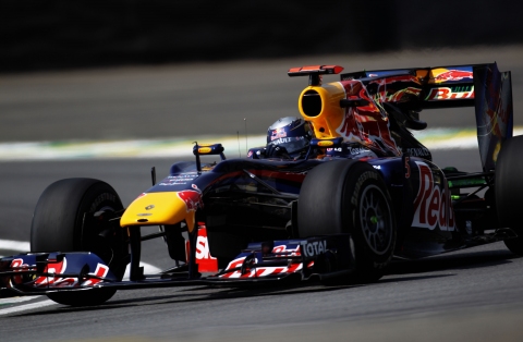 Constructeurskampioen Red Bull laat Vettel voor zijn kans gaan