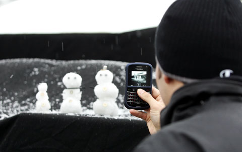 sneeuwpoppen