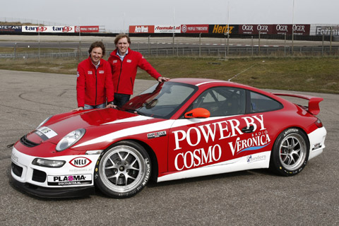 Marc Koster en Bertus Sanders in Dutch GT4