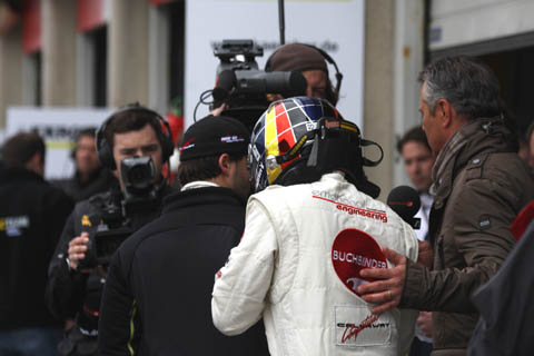 ADAC GT Frentzen Out