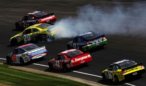 joey-logano-spin-brickyard-2012