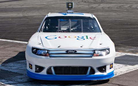 NASCAR en Google overwogen introductie coureurloze bolides