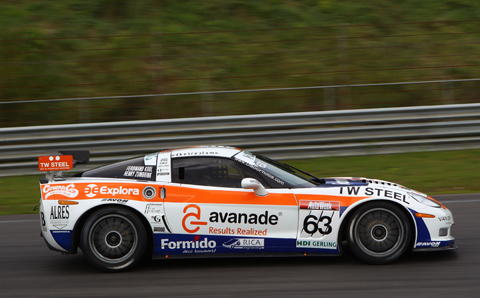 Corvettes terug aan het front