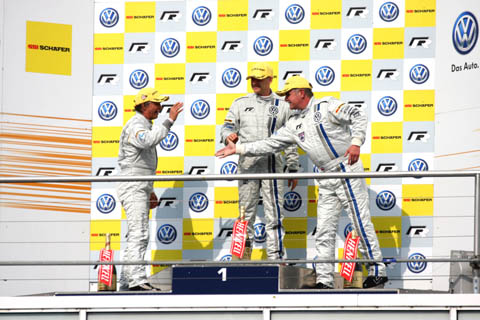 VW Legends Podium
