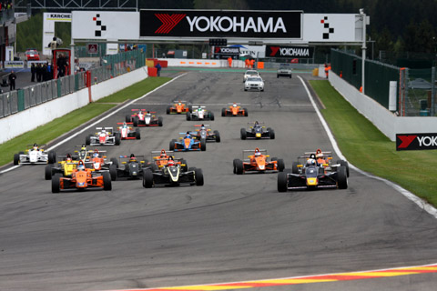 2013 ADAC Formule Master R3 Start
