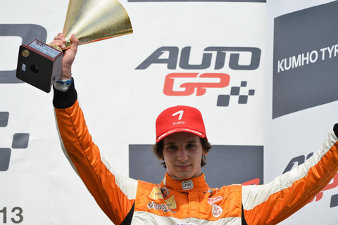 Riccardo Agostini - Hungary Podium