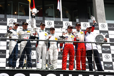 2013 ADAC GT Masters Podium R2