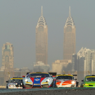 action with dubai towers