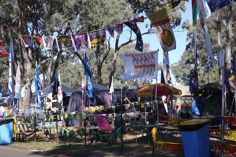 Groeten Bathurst Campsite 18