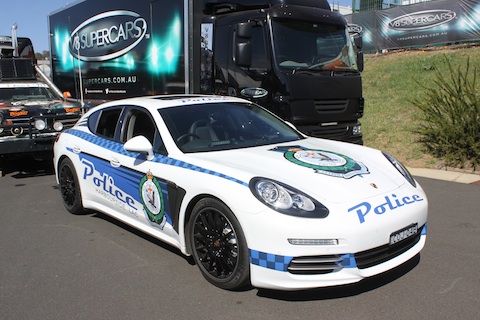 Groeten Bathurst Politie Panamera 29