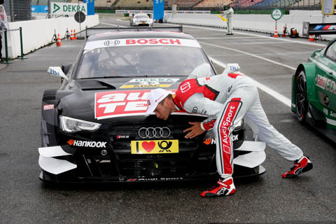DTM R1 Hockenheim Polesitter Scheider