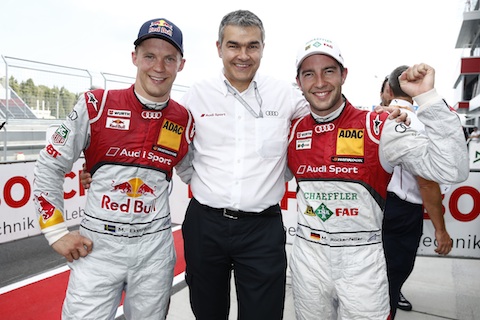 130803 DTM Moskou kwali Audis