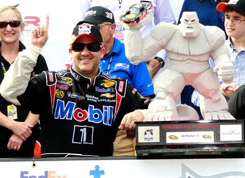 2013 Detroit 1 Tony Stewart Podium